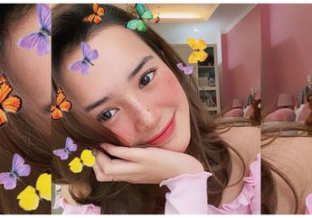 Gaya Beby Tsabina Pakai Tas Kate Spade Seharga Rp 4 Jutaan. Simpel Tapi Kece!