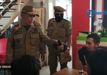 Nekat Keluyuran Usai Diliburkan Gara-gara Corona, Siswa di Medan Terjaring Razia Satpol PP Saat Asyik Berkeliaran dan Makan Es Krim di Mal!