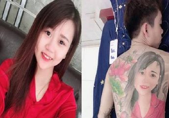 Niat Pamer Kebucinan, Pria yang Tato Seluruh Punggungnya dengan Wajah Jelita sang Kekasih Malah Didoakan Cepat Putus oleh Warganet