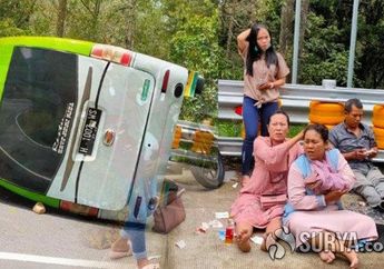 Diduga Hilang Kendali saat Lintasi Tikungan Mojosemi, Sebuah Minibus Tabrak Tiga Gadis yang Lagi Asyik Selfie!