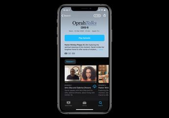 Apple TV+ Luncurkan Acara Talk Show Oprah Winfrey Bahas Covid-19