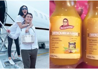 Jago Cari Kesempatan dalam Kesempitan, Syahrini Jualan Jamu Khatulistiwa Bu Cetar Berbahan Madu Syahoney di Tengah Wabah Corona: Ini untuk Immune Booster Aku dan Pak Reino!