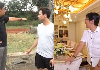 Pantas Rebutan Beli Tanah dengan Raffi Ahmad, Semua Pasti Takjub dengan Ruang Makan Milik Andre Taulany yang Berlapis Emas