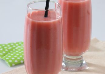 Resep Smothies Strawberry Apel Enak, Minuman Segar Nan Sehat Untuk Sore Hari