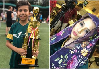 Punya 6 Anak Bertampang Bule dari 3 Suami yang Berbeda, Ayu Azhari Pamer Aksi Putra Bontotnya yang Fasih Kumandangkan Azan Saat Isolasi Diri di Tengah Gemparnya Corona