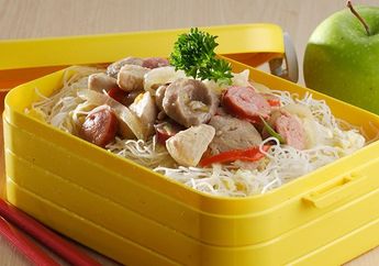 Resep Bihun Goreng Bertoping Enak, Hidangan Spesial Kesukaan Si Kecil