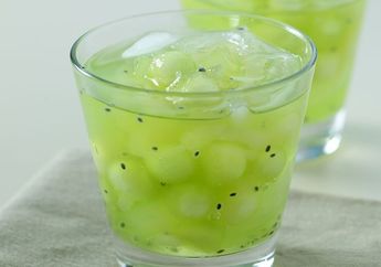 Resep Es Melon Rumput Laut Enak, Kesegarannya Bikin Mood Ceria Kembali