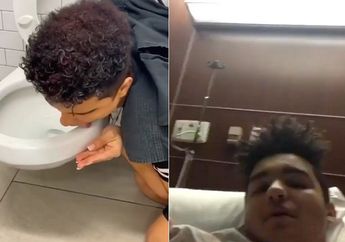 Cari Penyakit, Sok-sokan Ikut Tantangan Jilat Toilet di Internet, 2 Hari Kemudian Influencer Ini Dinyatakan Positif Corona