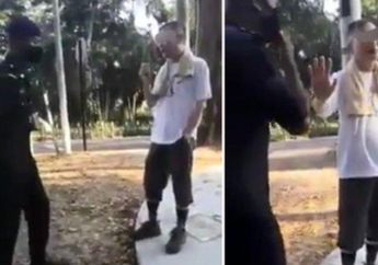 Duh! Nekat Jogging Tanpa Masker Saat Wabah Virus Corona, Seorang Dokter Malah Ngotot Saat Ditegur Petugas! Warganet: 'Biarkan Dia Olahraga di Penjara!