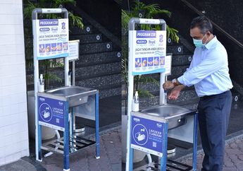 Dukung Pemkot Surabaya Cegah Penularan Covid-19, Rucika Peduli Gerakan Cuci Tangan dengan Sabun dan Air Bersih