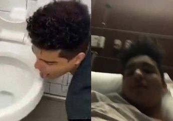 Bak Karma Instan, Seorang Influencer Muda Ini Menyesal Bukan Kepalang Setelah Dinyatakan Positif Terjangkit Virus Corona Akibat Jilati Kursi Toilet demi Ikuti Coronavirus Challange