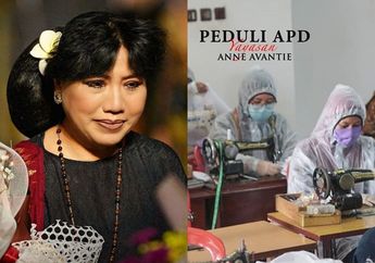 Kelangkaan APD di Indonesia Memprihatinkan, Desainer Kebaya Ternama Anne Avantie Ikut Terjun Produksi APD untuk Disumbangkan ke RS Rujukan Covid-19: 'Mari Berjuang Bersama'