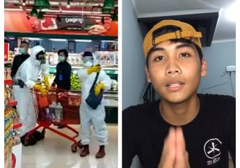 Heboh Warga Pakai APD Sambil Belanja di Supermarket, Bintang Emon Kesal dan Berikan Pesan Menohok ini: Sekalian Beli Otak Bos!
