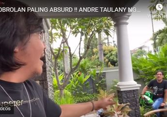 Terapkan Social Distancing, Ari Lasso dan Andre Taulany Ngobrol Berjauhan, Kok Malah Gak Nyambung Ya?