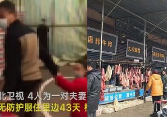 Sembunyi Lebih dari 40 Hari Di Pasar Seafood Wuhan Tanpa Alat Pelindung, Satu Keluarga Selamat dari Virus Corona, Kok Bisa?