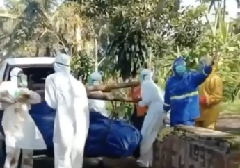 Viral! Jenazah Pasien Positif Virus Corona Ditolak Warga Sekampung, Petugas Medis Sampai Dilempari Batu
