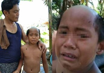 Tak Mau Nurut untuk Tinggal di Rumah Selama Pandemi Corona, Anak Ini Hanya Bisa Menangis Usai Dicukur Ayahnya Jadi Setengah Botak