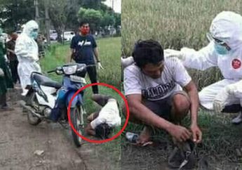 Viral Pemuda Tiba-tiba Terkapar di Pinggir Sawah, Warga Heboh Panggil Tenaga Medis Sampai Dikira Kena Corona, Saat Bangun Ternyata Ngaku Habis Putus Cinta