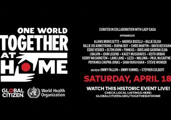 Apple Akan Siarkan Konser Amal Virtual One World: Together At Home