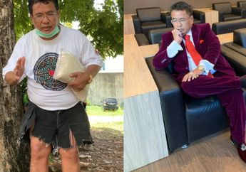 Terbiasa Bergaya Glamor, Hotman Paris Tampil Compang Camping Saat Bagikan Beras ke Masyarakat Bikin Geleng-Geleng Kepala: 'Ini Karena Ancaman Corona'