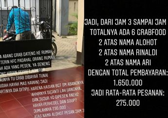 Awalnya Girang Dipikir Ada Pengagum Rahasia yang Kirim Makanan, Wanita Ini Kaget Saat Tahu Dirinya Hanya Korban Order Fiktif, 11 Ojol yang Datang ke Rumah Juga Kena Tipu!
