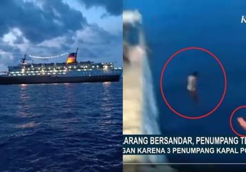 Detik-detik Para Penumpang Kapal Nekat Lompat ke Laut, Alasannya 3 ABK Diduga Positif Virus Corona dan Kapal Dilarang Berlabuh