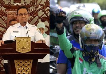 Kabar Baik untuk Warga Jakarta, Anies Baswedan Izinkan Ojol Tetap Narik Penumpang Di Tengah PSBB, Asal..