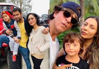 Rafathar Pakai Sepatu Branded Kembaran dengan Anak Shah Rukh Khan, Harganya Fantastis!