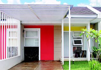 Tiga Rahasia Pesona Fasad Rumah Ini, Aksen Merah Kuningnya Memikat