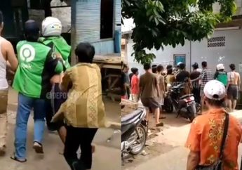 Apes Banget! Capek-capek Ngacir Dikejar Ojol, Maling HP Ini malah Kejebak di Kampung Lockdown sampai Ninggalin Motor