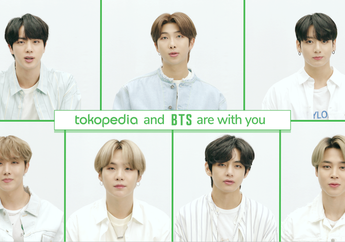 Bersama Tokopedia, BTS Ajak Masyarakat 'Jaga Indonesia' Lawan Pandemi!