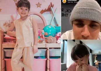 Kembali Buat Heboh Jagat Maya, Gempi Lakukan Video Call Bareng Justin Bieber dengan Gaya yang Menggemaskan: Aku Sayang Kamu!