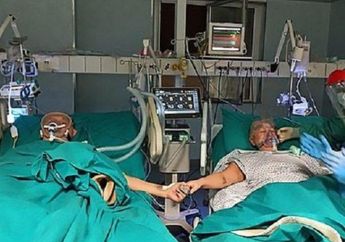 Cinta Sehidup Semati, Pasutri Positif Corona Ini Rayakan 50 Tahun Pernikah Sambil Berpegangan Tangan, Para Perawat Sampai Lakukan Hal Ini