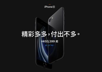 Mengintip Harga iPhone SE 2020 di Singapura, HongKong dan Australia