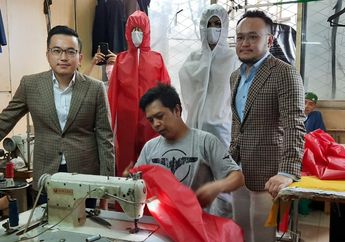Stephen Wongso dan Samuel Wongso Buat APD untuk Donasi ke Tenaga Medis, Supir Ambulans, dan Tukang Gali Kubur