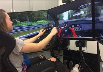 Latihan Pakai Simulator Ladies Bisa Jadi Pebalap Mobil Pro, IMI Punya Cara