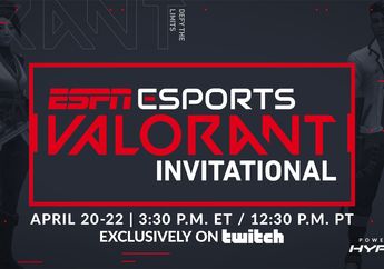 ESPN Esports Akan Menggelar Turnamen Valorant Untuk Pertama Kali
