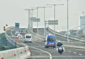 Pemerintah Serius Soal Larangan Mudik! Tol Layang Jakarta - Cikampek Ditutup Mulai Besok, Kendaraan akan Diminta Putar Balik