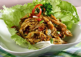 Resep Tumis Ayam Suwir Petai Cina Enak, Resep Tumisan Ayam Serba Mudah Untuk Menu Makan Malam
