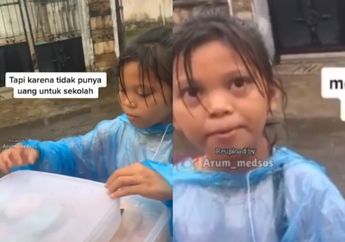 Banting Tulang untuk Bisa Makan, Gadis Kecil yang Keliling Jajakan Donat di Tengah Pandemi Corona Ini Bikin Netizen Nangis: Dan Kita Masih Ngeluh Bosan di Rumah?