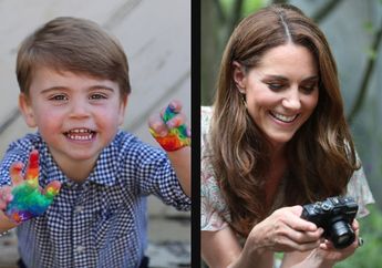 Gemasnya 5 Foto Prince Louis Hasil Jepretan Sang Mama, Kate Middleton!
