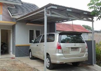 Bikin Carport Untuk 1 Mobil 1 Motor, Ini Ukuran Idealnya