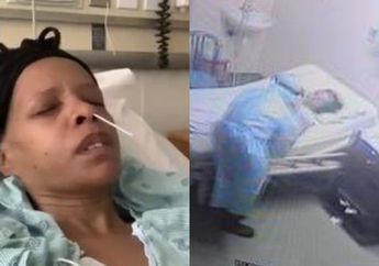 Viral Video Pasien Berteriak Menahan Sakit saat Test Swab Corona, Stik Panjang Dimasukkan dalam Hidung Sampai Sedalam 10 cm