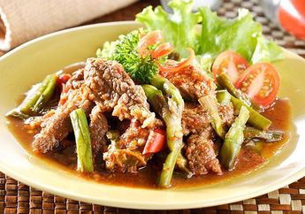 Resep Oseng Daging Genjer Cabai Iris Enak, Menu Sahur yang Bikin Kenyang Bikin Lebih Lama