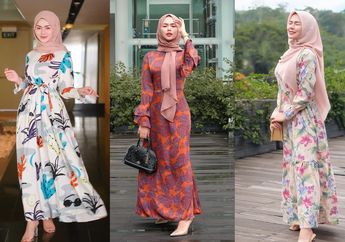 Feminin Banget! 5 Inspirasi Dress Floral Paling Manis Buat Hijabers!