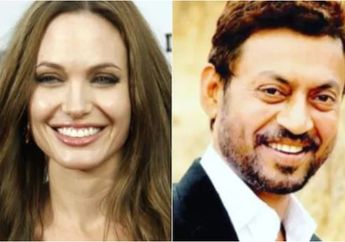 Pernah Main Film Bareng, Angelina Jolie Ikut Berduka Atas Kematian Aktor Bollywood Irrfan Khan: Aku Masih Ingat Senyumannya!