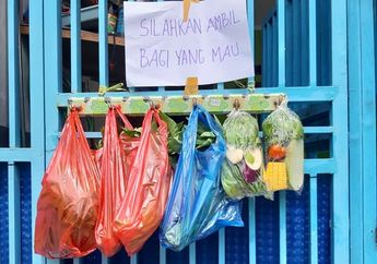 Viral Kisah Wanita Asal Cimahi yang Sediakan Sayuran Gratis di Pagar Rumahnya: Dampak Wabah Corona Bukan hanya Pada Level Bawah!
