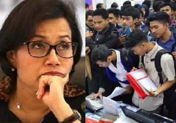 Menteri Keuangan Bagikan Kabar Buruk di Tengah Pandemi Corona! Sri Mulyani Sebut Angka Pengangguran di Indonesia Bisa Bertambah 2,9 Juta Orang