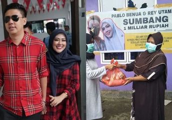 Tak Bisa Terjun Langsung Beri Bantuan, Pablo Benua dan Rey Utami Nekat Pajang 'Nominal Besar' Uang Sumbangan Mereka: Agar Tidak Disalahgunakan