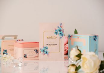 Sheet Mask Terbaru Maybena, Bikin Kulit Bercahaya Saat Lebaran!